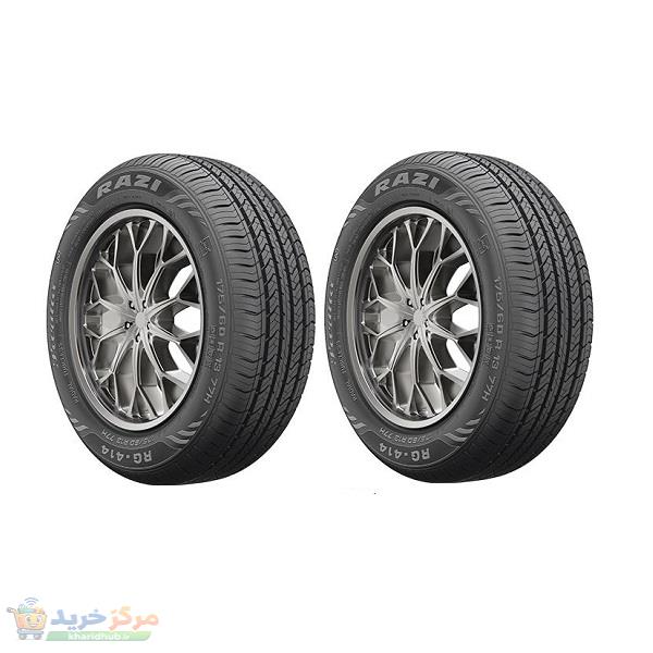 لاستیک خودرو رازی تایر مدل Parnia RG414 سایز 13 / 70 / 175 میلی‌متر تولید سال 2025 - 2 حلقه