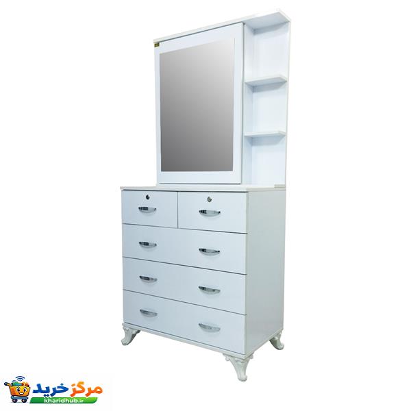 میز آرایش قائم مدل پنج کشو کد CL11