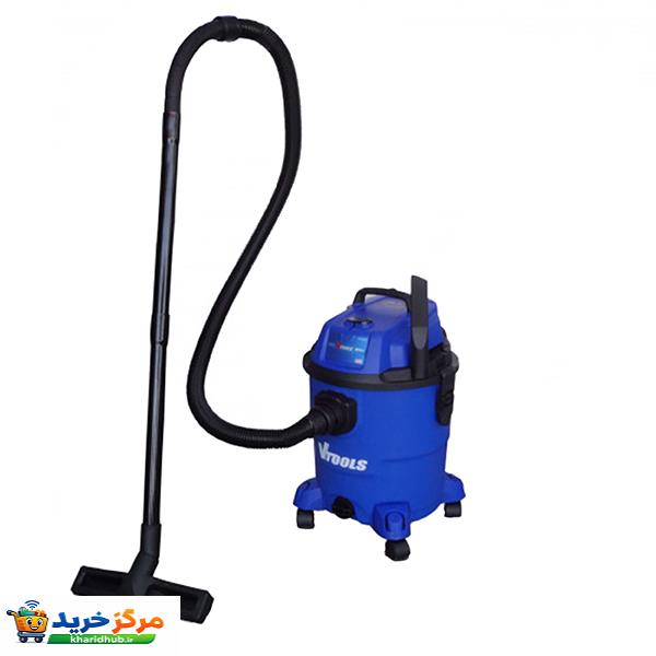 جاروبرقی صنعتی 1200 وات وی تولز مدل VP1401-20L-P ظرفیت 20 لیتر