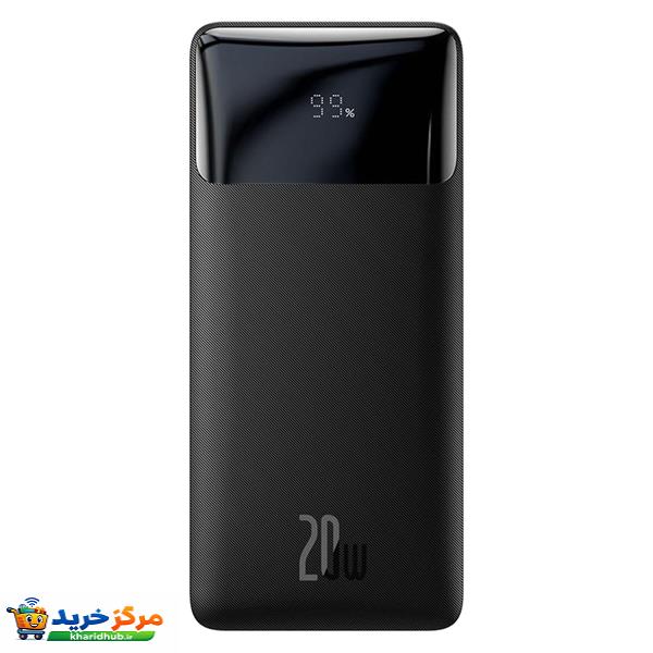پاوربانک بیسوس مدل PPBD20K-20W ظرفیت 20000 میلی آمپر ساعت