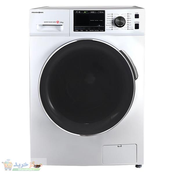 ماشین لباسشویی 8 اتوماتیک پاکشوما مدل BWF 40804 WT