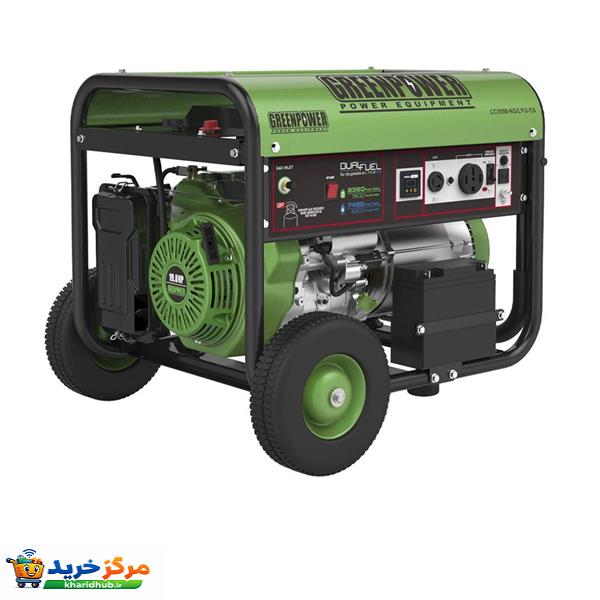 موتور برق گرین پاور مدل CC9000-NG/LPG-ES