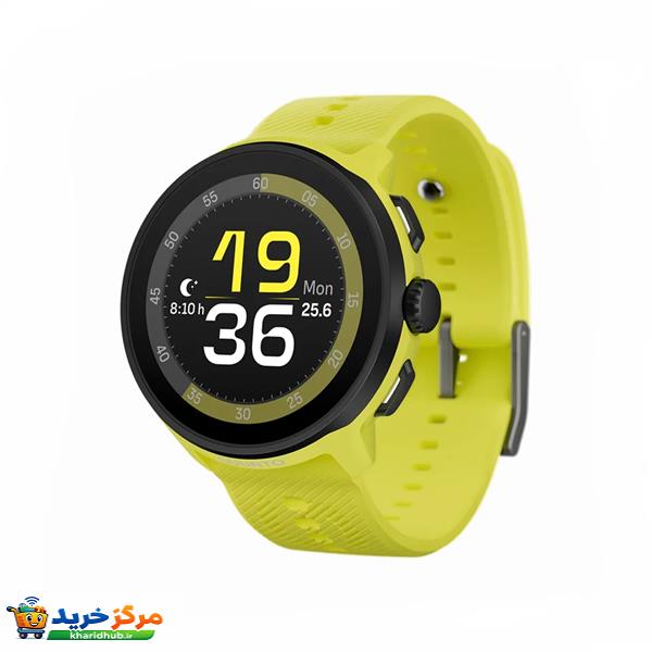 ساعت هوشمند 46 میلی متری سونتو مدل Suunto Run Lime کد SS051274000با بند سیلیکونی
