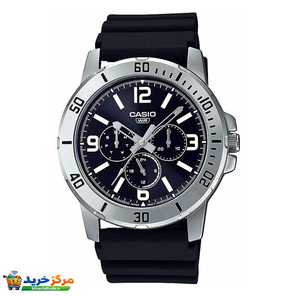 ساعت مچی عقربه‌ای مردانه کاسیو مدل MTP-VD300-1BUDF