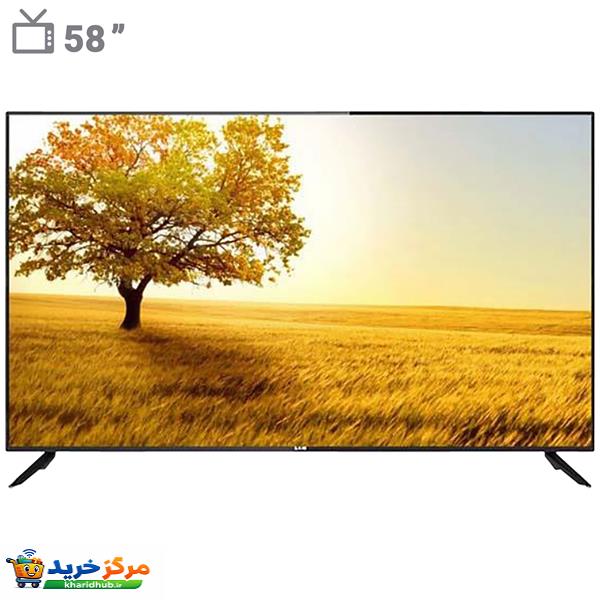 تلویزیون ال ای دی هوشمند سام الکترونیک مدل UA58TU6550TH سایز 58 اینچ