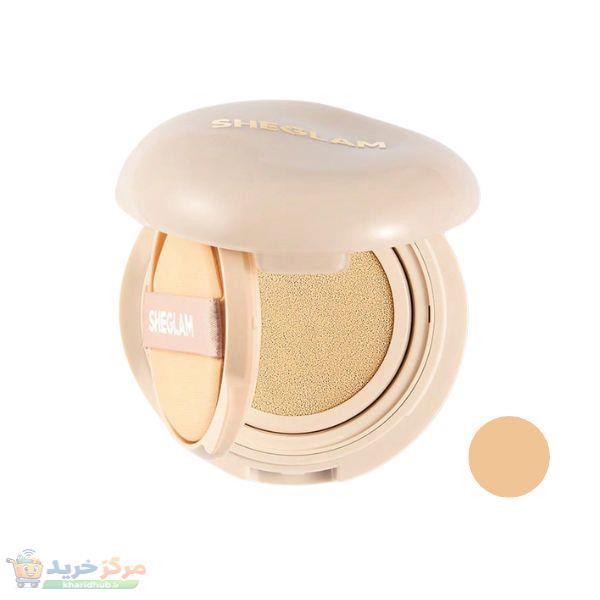 کوشن مایع شیگلم مدل Lock and Go Buttercream شماره 23 مناسب برای انواع پوست حجم 20 میلی لیتر