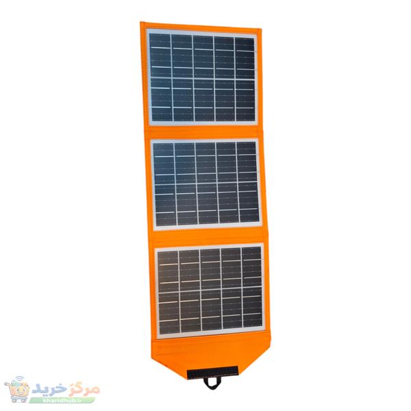 پنل خورشیدی تاشو 15 وات سی سی لامپ مدل CL-ZD0615