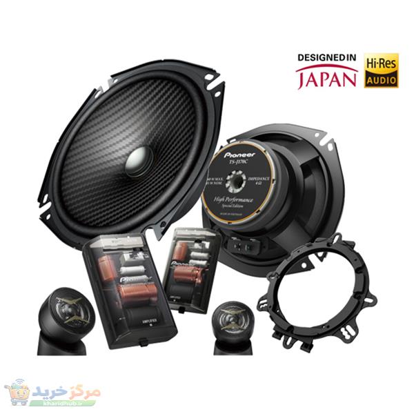کامپوننت خودرو جلو پایونیر مدل TS J170C سایز ۶ اینچ مجموعه ۶ عددی