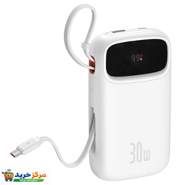 پاور بانک بیسوس مدل PPQD4-20C ظرفیت 20000 میلی آمپر ساعت