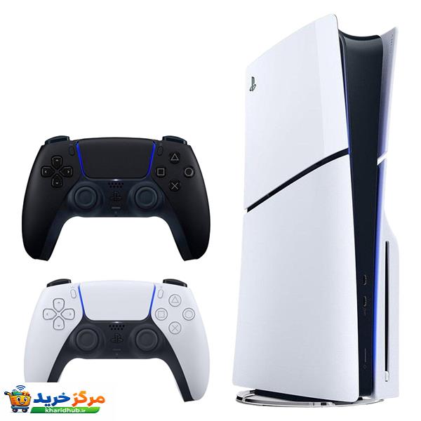 کنسول بازی سونی مدل PlayStation 5 Slim ظرفیت یک ترابایت ریجن 2016A اروپا به همراه دسته اضافی