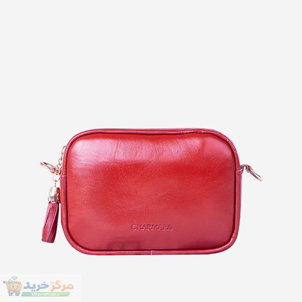 کیف دوشی زنانه چرم آرا مدل d058