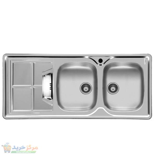 سینک ظرفشویی استیل اخوان مدل 161sp توکار