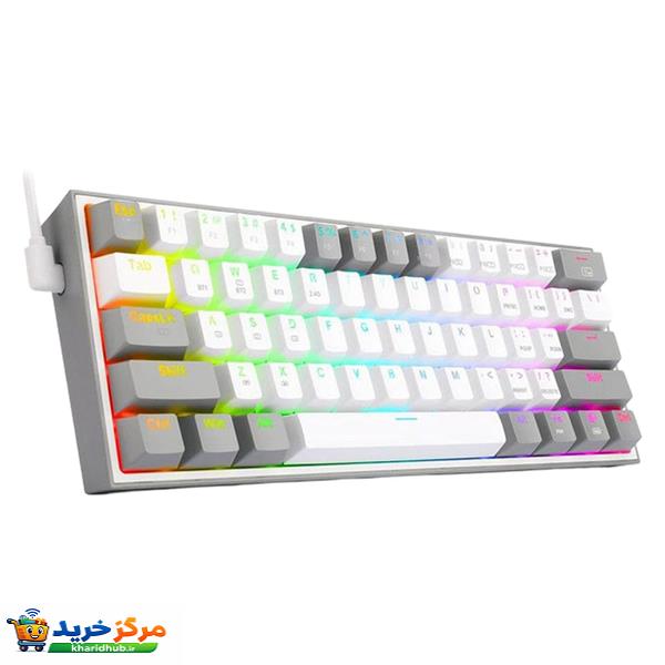 کیبورد مخصوص بازی ردراگون مدل Fizz K617 RGB