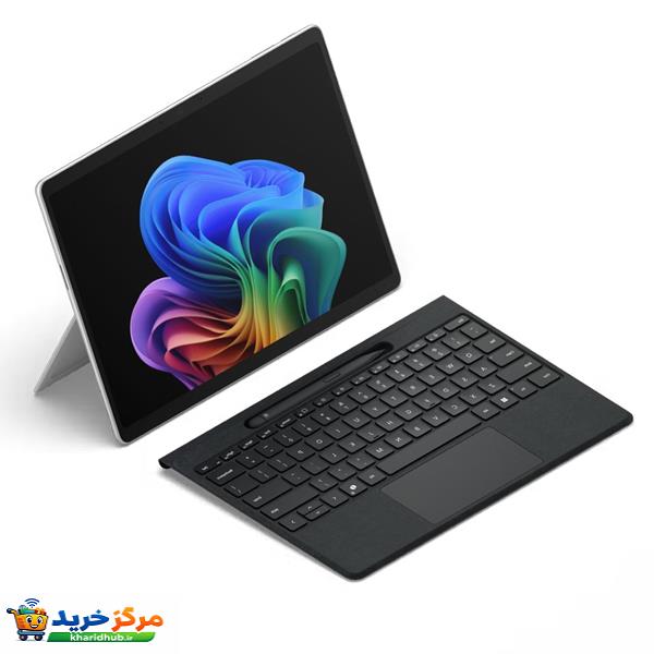 تبلت 13 اینچی مایکروسافت مدل Surface Pro 11 - Ultra 7 ظرفیت 512 گیگابایت و رم 16 گیگابایت به همراه کیبورد Surface Pro Copilot و قلم Slim Pen 2