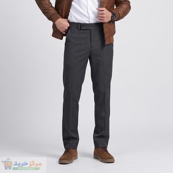 شلوار پارچه‌ای راسته مردانه مدل 1166-094