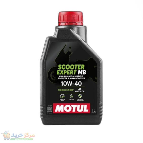 روغن موتور سیکلت نیمه سنتتیک موتول مدل SP 10W-40 حجم 1 لیتر