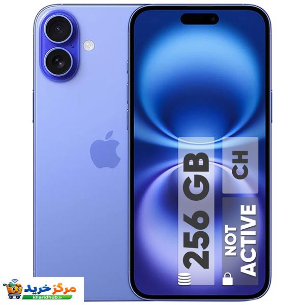 گوشی موبایل اپل مدل iPhone 16 CH دو سیم کارت ظرفیت 256 گیگابایت و رم 8 گیگابایت