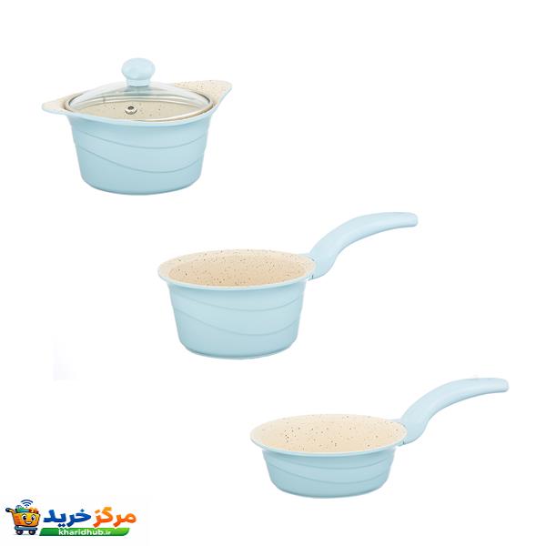 سرویس پخت وپز 4 پارچه کودک عروس مدل دیاکو