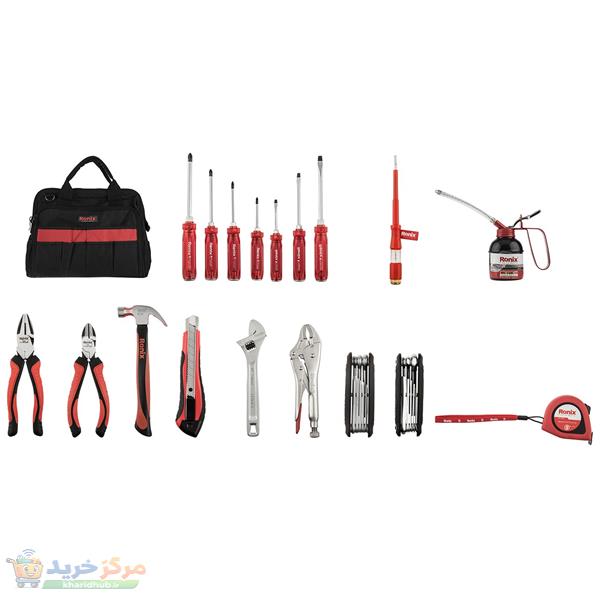 مجموعه ابزار رونیکس مدل RH-9101 ست 19 عددی