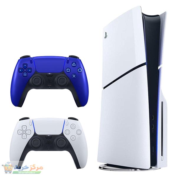 کنسول بازی سونی مدل PlayStation 5 Slim ظرفیت یک ترابایت ریجن 2016A اروپا به همراه دسته اضافی