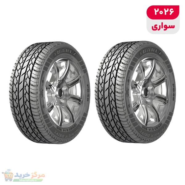 لاستیک خودرو بارز مدل P648 سایز 13 / 65 / 165 میلی‌متر تولید سال 2026 - 2 حلقه