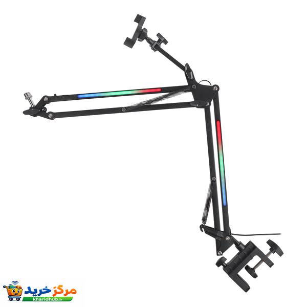 پایه میکروفن تانوکی مدل ZJ-35-RGB