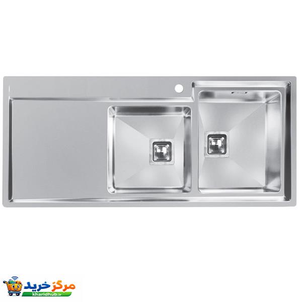 سینک ظرفشویی اخوان مدل 601S توکار