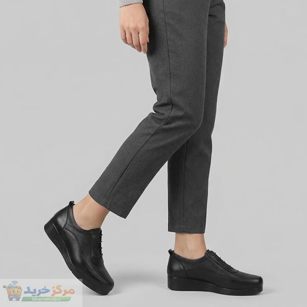 کفش طبی زنانه چرم عطارد مدل چرم طبیعی کد SH70