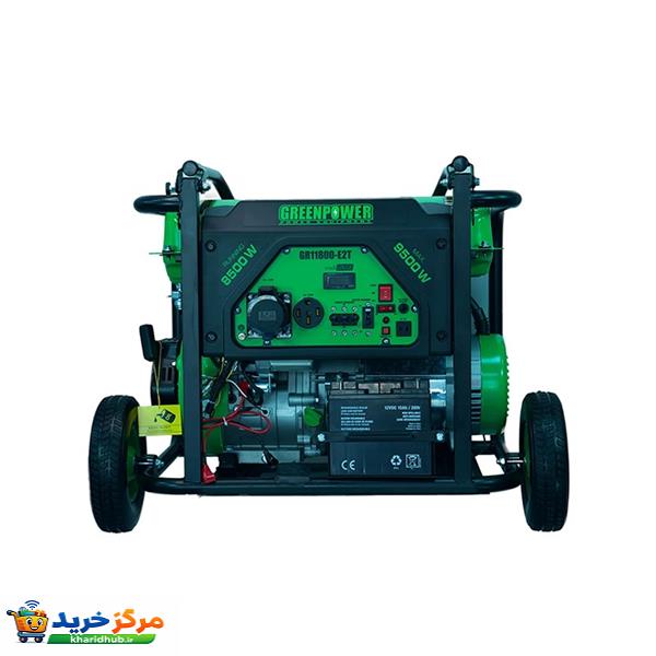 موتور برق بنزینی گرین پاور مدل GR11800-E2T