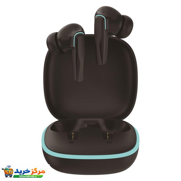 هدفون بلوتوثی داوو مدل JUPITER با نویز کنسلینگ میکروفون و بدنه فعال (ENC)، درگاه شارژ USB Type-C، دارای 4 میکروفون، با قابلیت اتصال به چند دستگاه، مجهز به درایورهای 10 میلی‌متری.