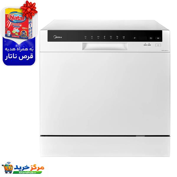 ماشین ظرفشویی رومیزی مایدیا مدل WQP8-3802F