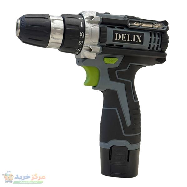 دریل پیچ گوشتی شارژی 18 ولت دلیکس کد PLT18V