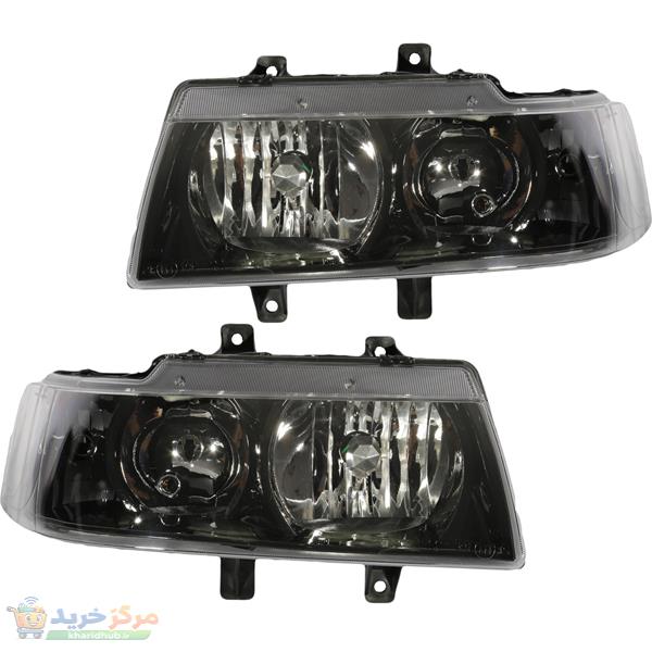 چراغ جلو خودرو مدل JT123D مناسب برای سمند بسته 2 عددی