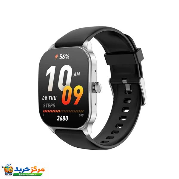 ساعت هوشمند 44 میلی متری آمازفیت مدل HLO POP 3S بند سیلیکون
