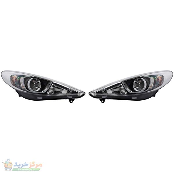 چراغ جلو کروز پلاس مدل CR50150501_401 مناسب برای پژو 207 بسته 2 عددی