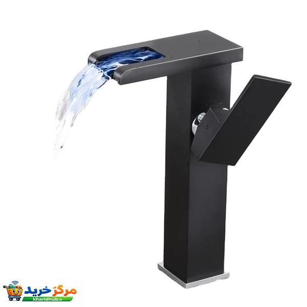 شیر روشویی مدل لوکس LED-B