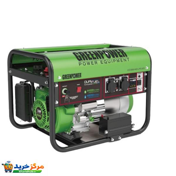 موتور برق گرین پاور مدل CC3000 NG/LPG