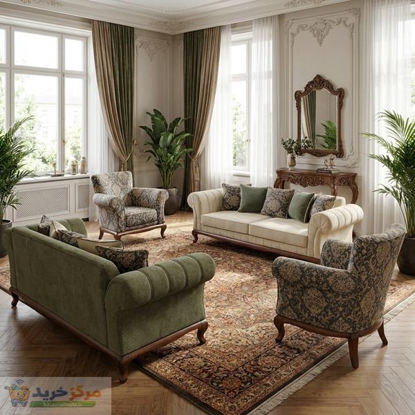 مبل 8 نفره مدل کاریزما