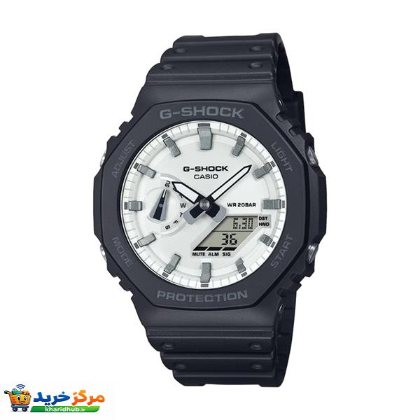 ساعت مچی عقربه‌ای کوارتز مردانه کاسیو مدل GA-2100WD-1ADR