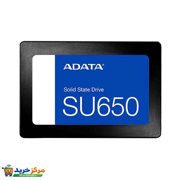 اس اس دی اینترنال SATA III ای دیتا مدل SU650 ظرفیت 512 گیگابایت