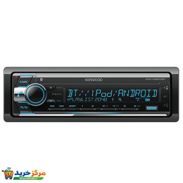 پخش کننده خودرو کنوود مدل KDC-X5200BTM