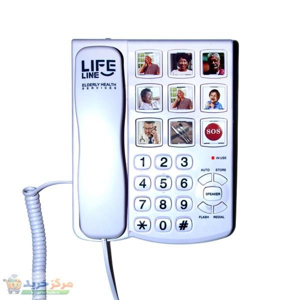 تلفن لایف لاین کد PA-038 مدل ویژه سالمندان