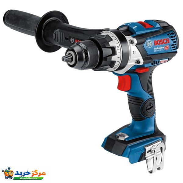 دریل پیچ گوشتی شارژی چکشی 13 میلی متری 18 ولت بوش مدل GSB 18V-110 C Extra