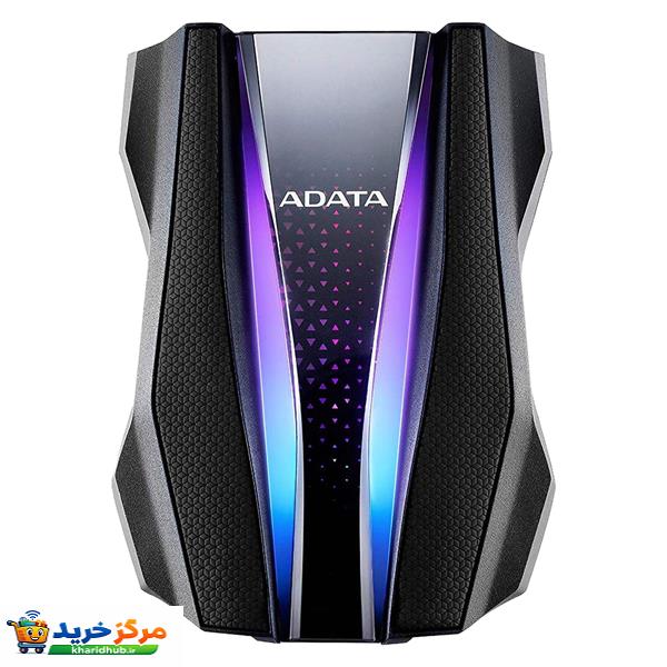 هارد اکسترنال ای دیتا مدل HD770G  ظرفیت یک ترابایت دارای رابط USB Type-A 3.2