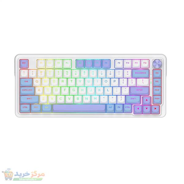 کیبورد مخصوص بازی ردراگون مدل UCAL MAX K673 WBP