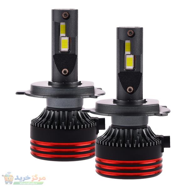 هدلایت تی بی اس دیزاین مدل M8 Pro Max پایه H4 بسته 2 عددی