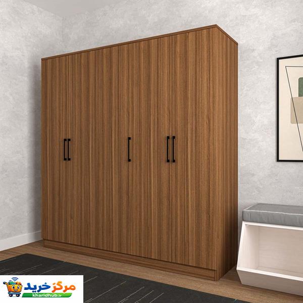 کمد لباس فلفور کابینت مدل MDF-TD17550180