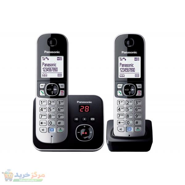 تلفن پاناسونیک مدل KX-TG6822 دو گوشی