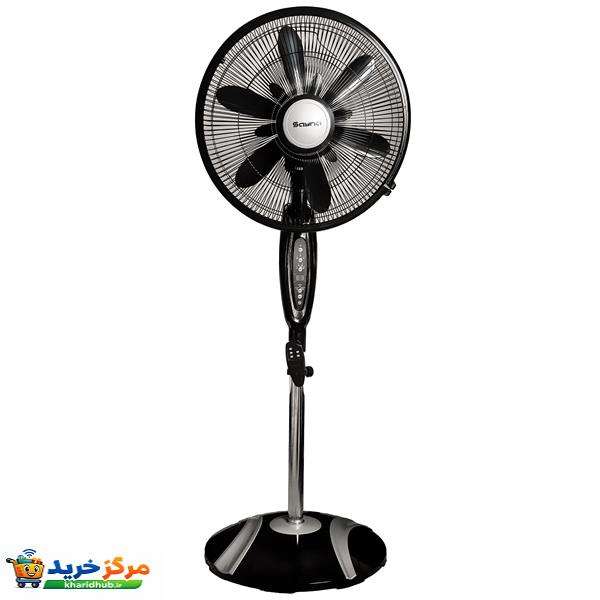 پنکه ایستاده 60 وات ساینا مدل کالمو ویو سینوسی