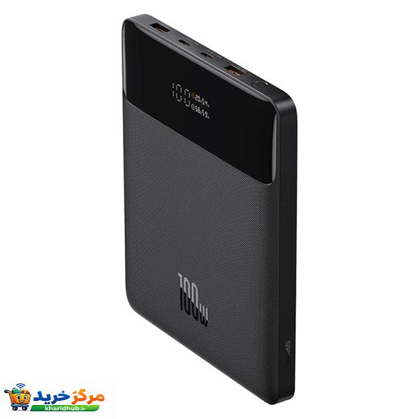 پاوربانک بیسوس مدل BALDE HIGH POWER DIGITAL DISPALY PPBL000201 100W ظرفیت 20000 میلی آمپر ساعت